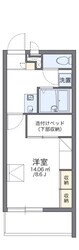 レオパレスクレベールの物件間取画像